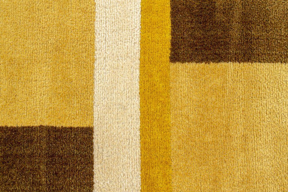 Italiaans Wollen Vloerkleed Met Geometrische Motieven, Jaren 1950 photo furniture