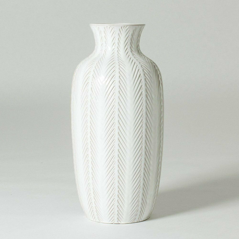 Modernist Earthenware Floor Vase By Anna Lisa Thomson, 1940s photo furniture