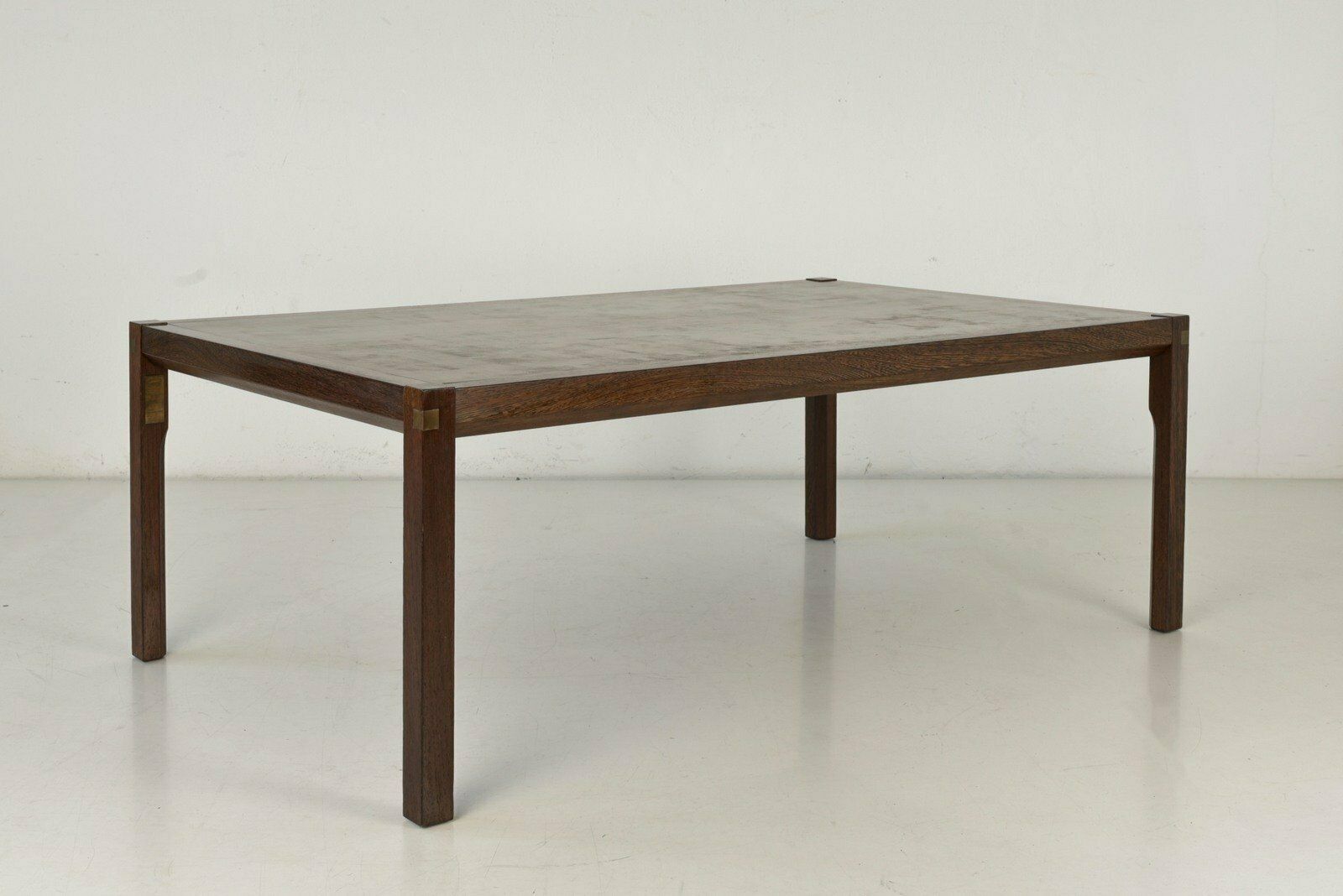 Wenge Side Table By Gorm Lindum Christensen & Rolf Middelboe For Tranekær, Denmark, 1970s