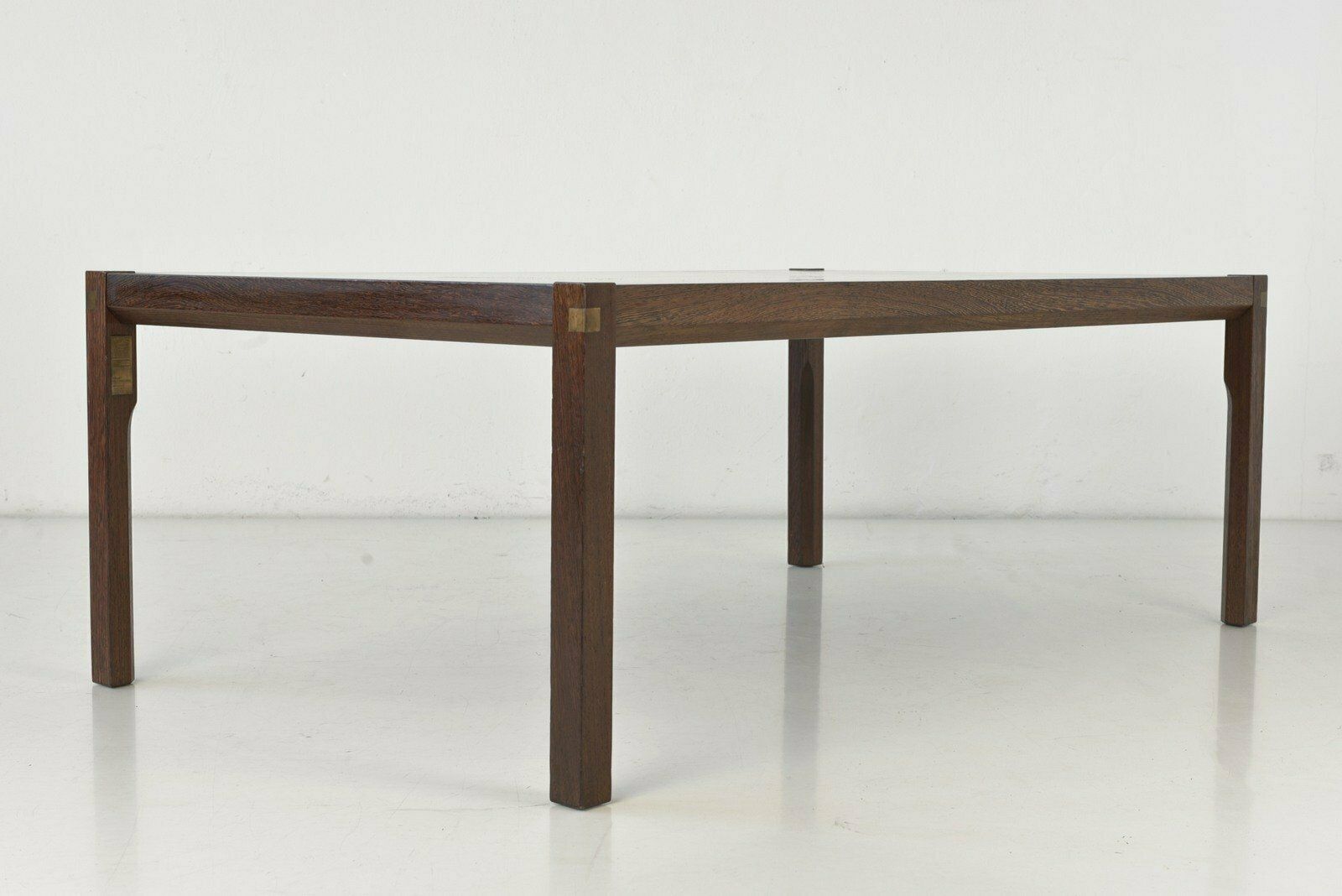 photo vintage Wenge Side Table By Gorm Lindum Christensen & Rolf Middelboe For Tranekær, Denmark, 1970s