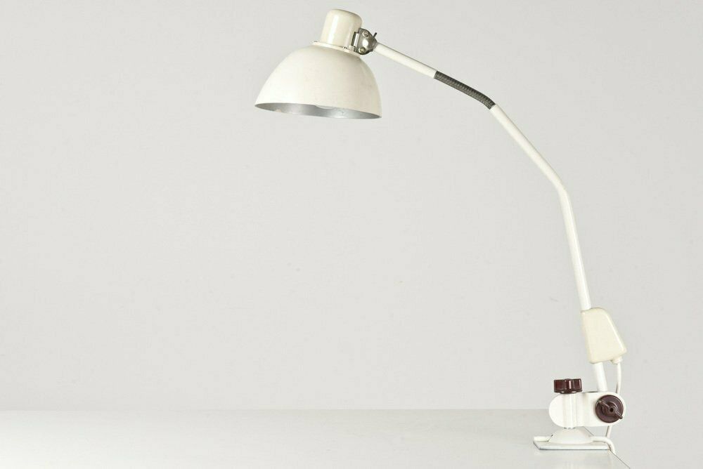 Articulated Light Jp20 In White From Veb Zweckleuchtenbau Dresden, Germany, 1970s photo buy