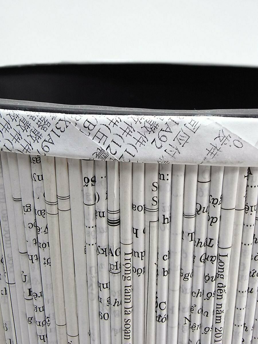 Vintage Wastepaper Basket By Gunter Lambert photo Home Decor