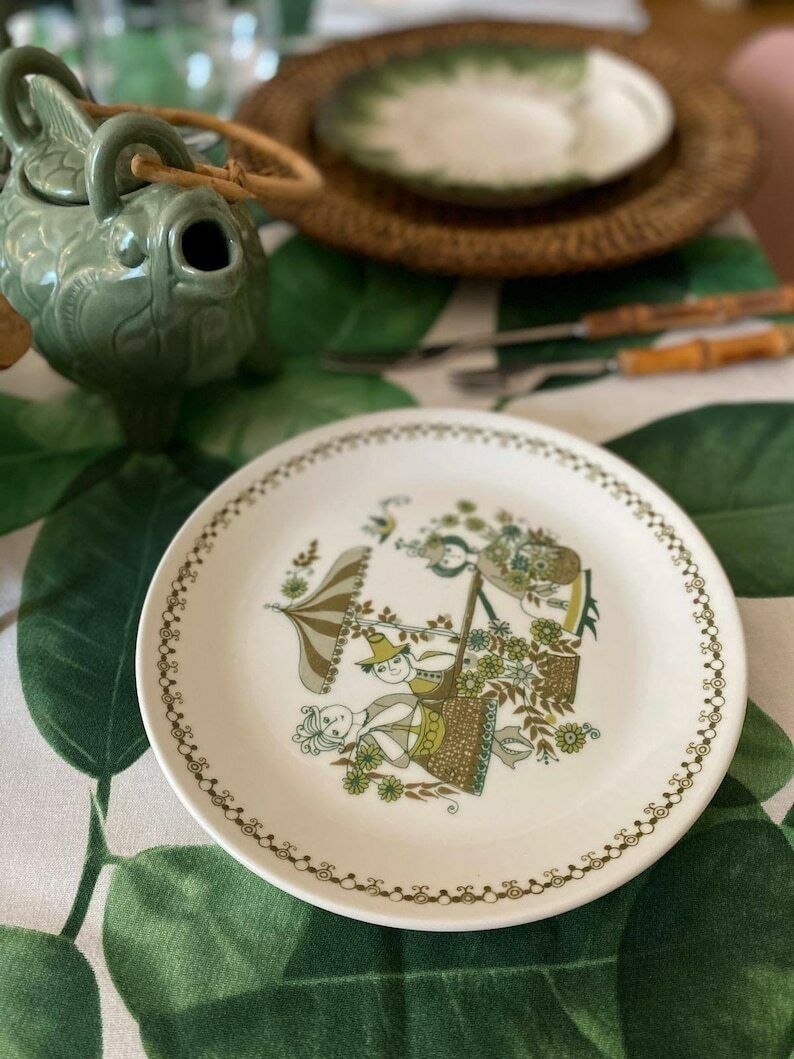 Figgjo Flint 4 Borden Market Turi Scandinavian Design Dessert photo vinterior
