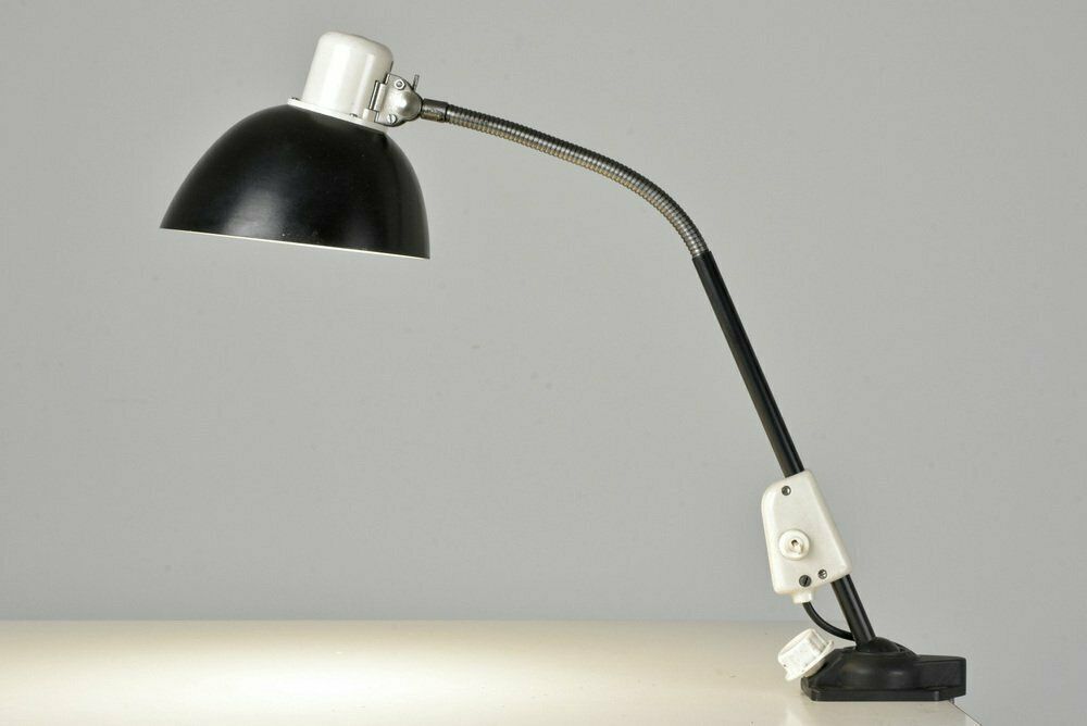 photo furniture Articulated Light In Black From Reif Leuchtenbau Dresden, Germany, 1960s