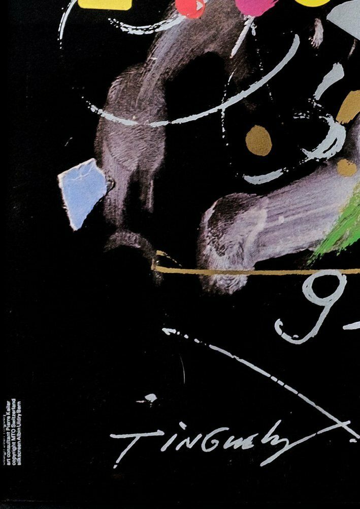 Jean Tinguely Montreux Jazz Festival 1982 Silkscreen 1980s photo for sale