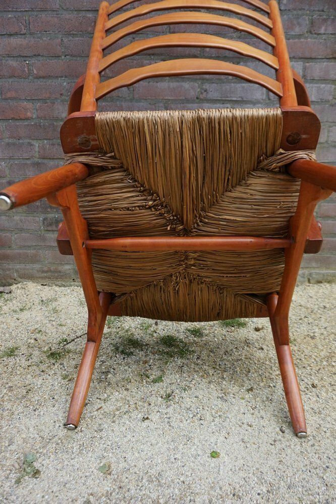 Mid Century Dutch Organic Shaped Armchair From De Ster Gelderland, 1950s photo buy