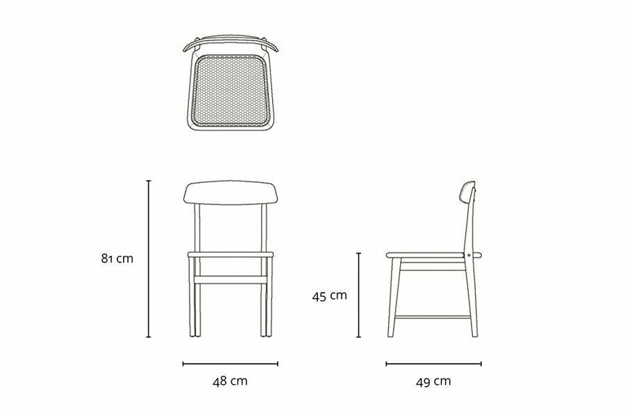 photo vinterior Lucio Cd07 Cherry Wood & Leather Dining Chairs By Sergio Rodrigues For Linbrazil, 2010, Set Of 5