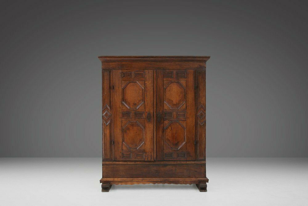 Ate 18th Century Flemish Cabinet, 1750s