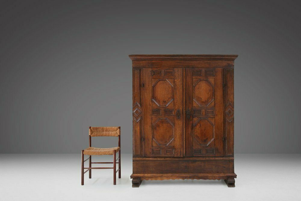 Ate 18th Century Flemish Cabinet, 1750s photo Furniture