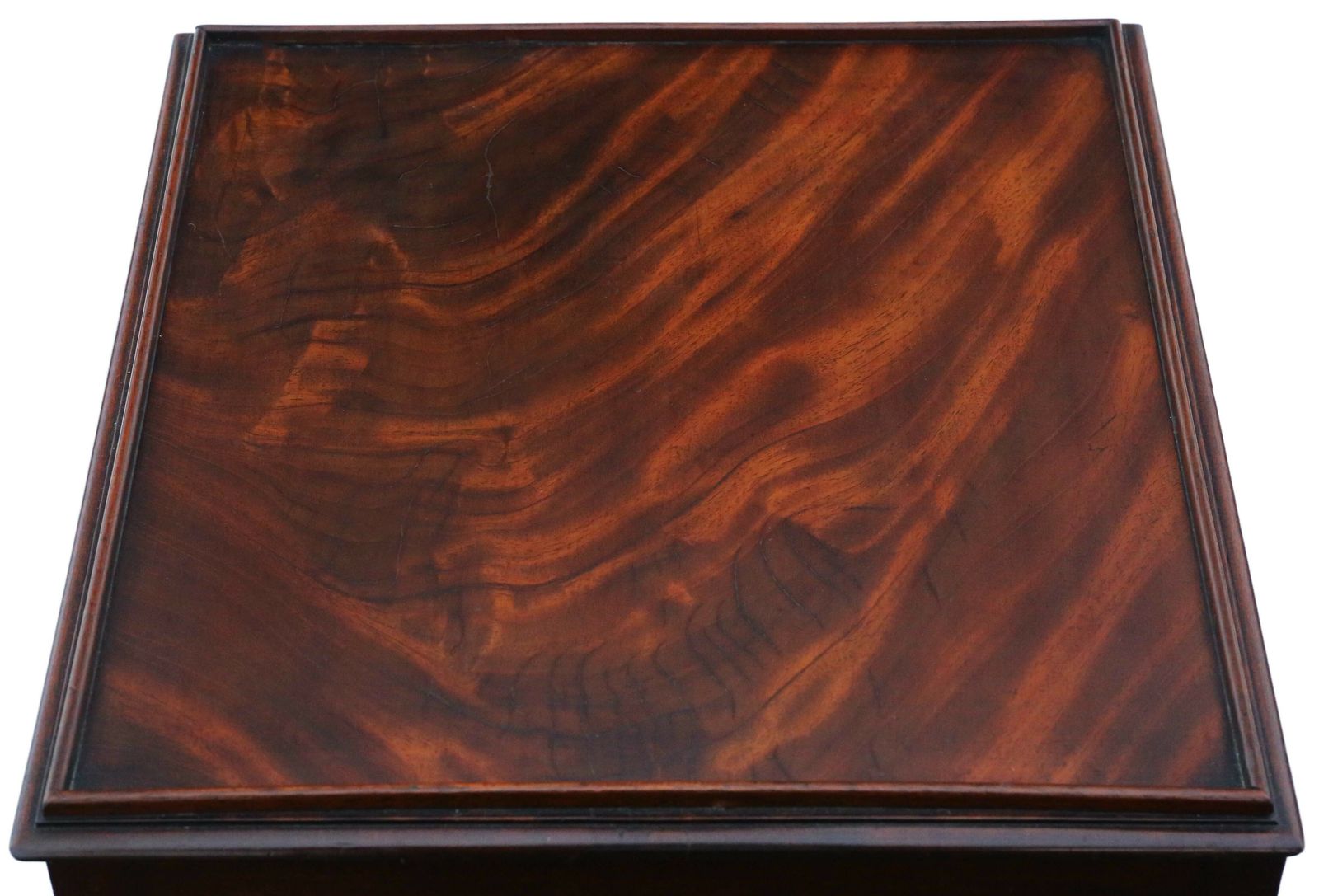 Antique Quality Mahogany Washstand Bedside Table Georgian Nightstand 19th Century photo furniture