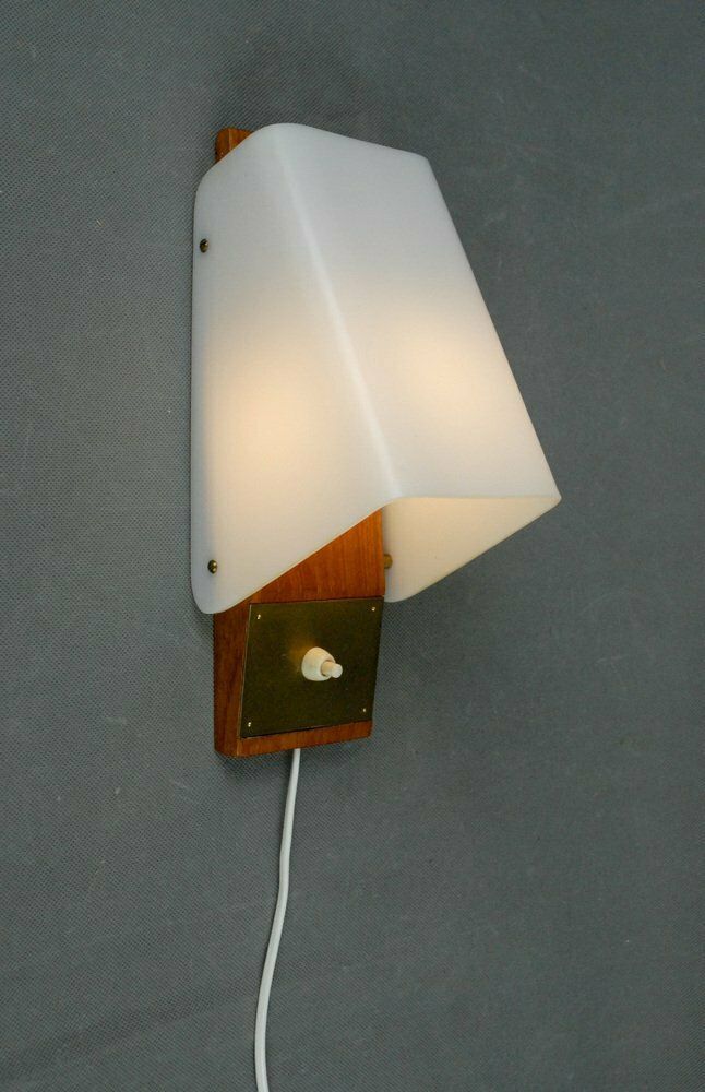 Wall Lamp V199 By Hans Agne Jakobsson For Markaryd Sweden 1960s photo Lighting