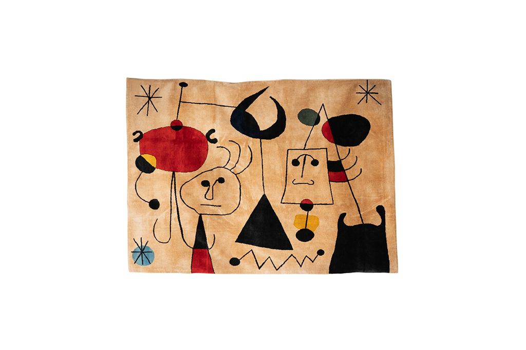 Tapestry,	Inspired	By	Joan	Miro. photo furniture