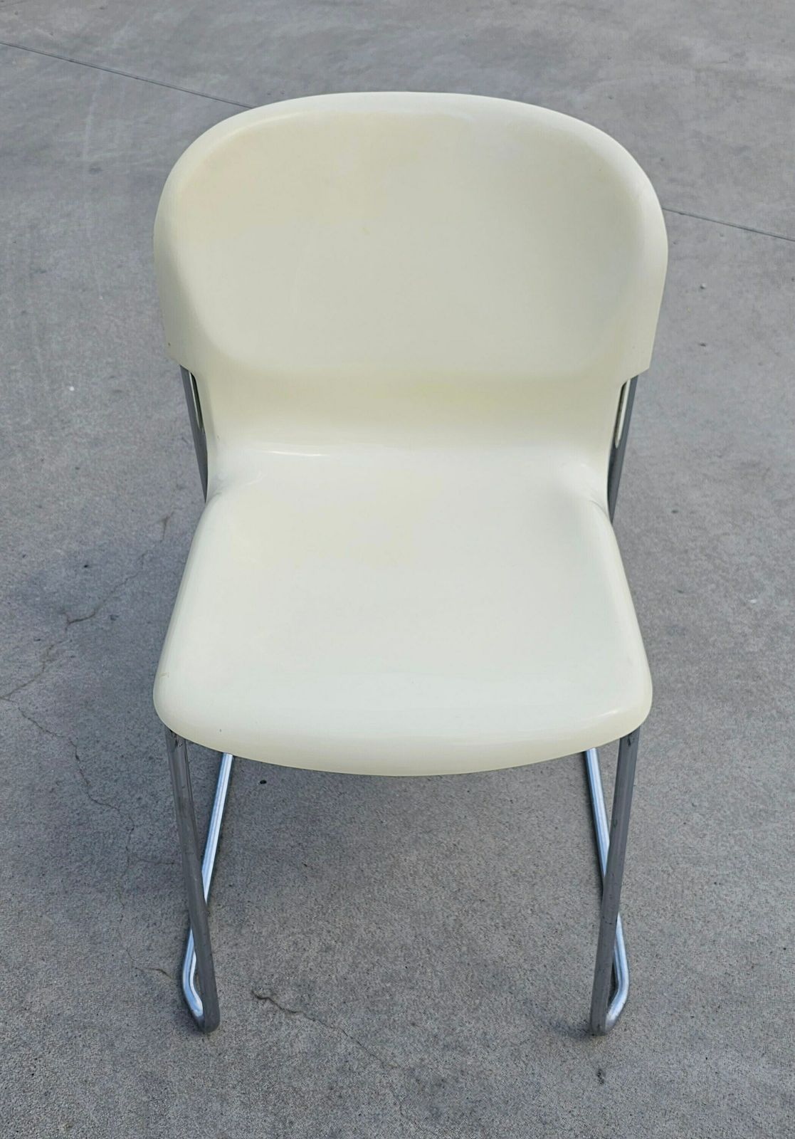 1 Of 30 Space Age Stackable Swing Chairs Model Sm400 K Designed By Gerd Lange // Made In West Germany In 1977 photo for sale