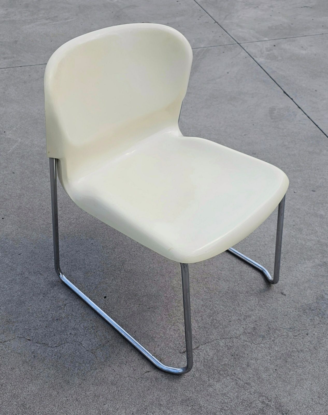 1 Of 30 Space Age Stackable Swing Chairs Model Sm400 K Designed By Gerd Lange // Made In West Germany In 1977 photo Furniture