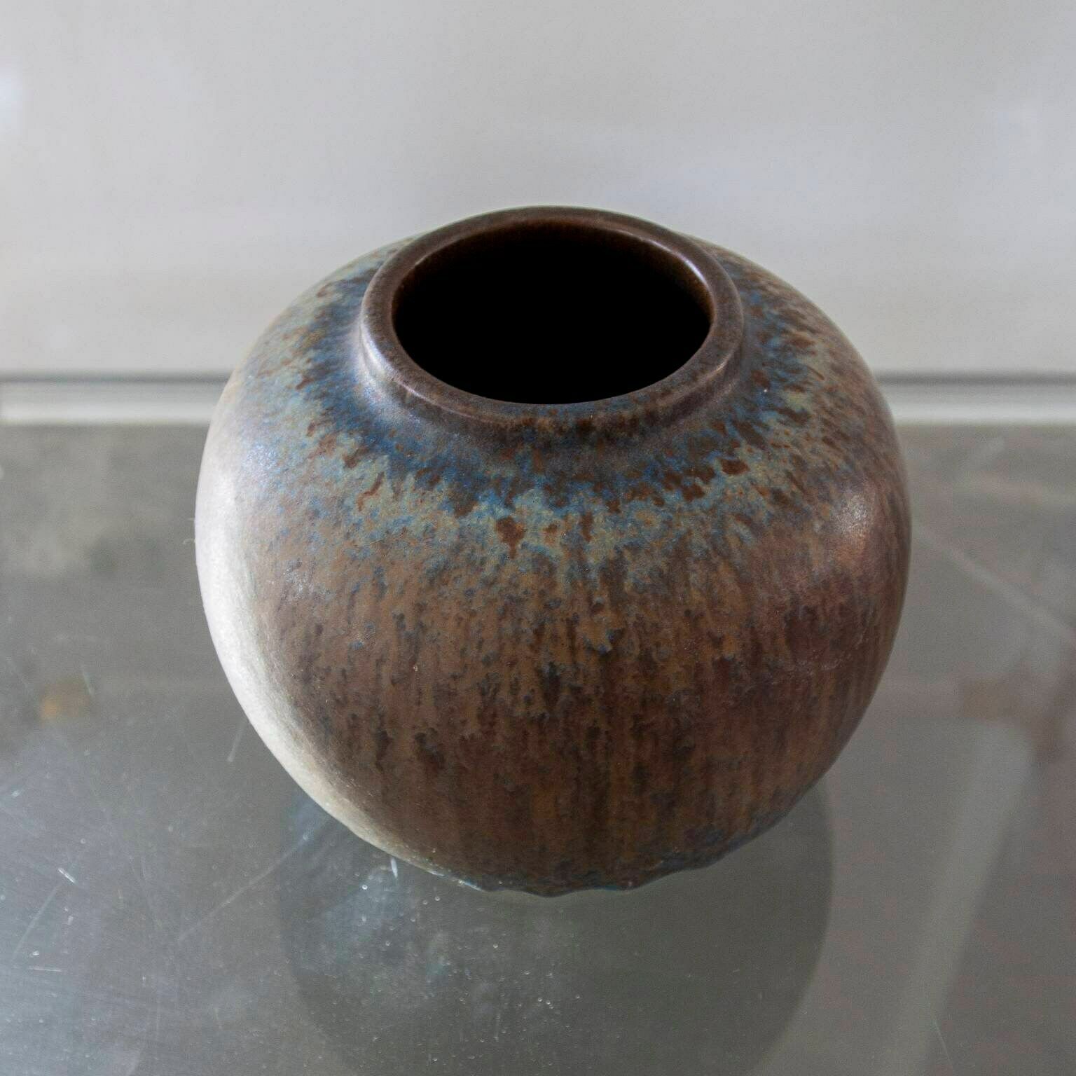 Mid Century Modern Ceramic Vase // West German Pottery // Pottery Vase By Silberdistel // Made In West Germany In 1970s photo for sale