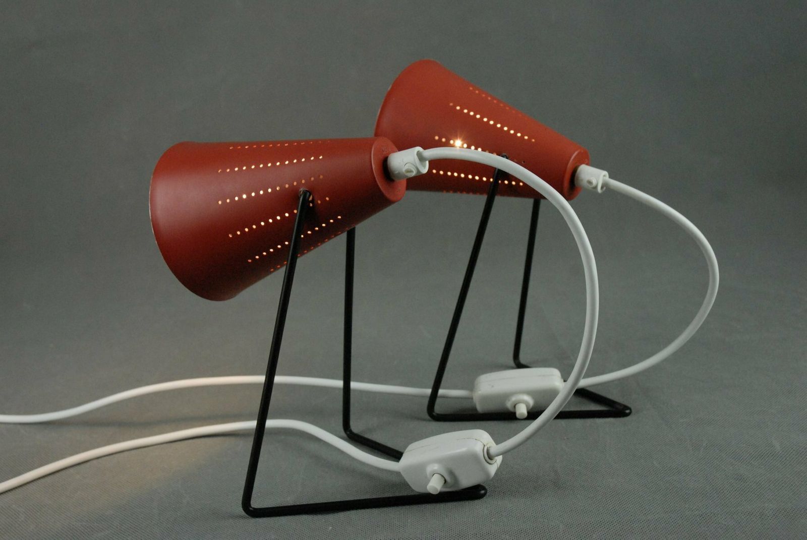 photo vinterior Wall Or Table Lamps By Svend Aage Holm Sørensen For Asea  Sweden  1950s  Set Of 2