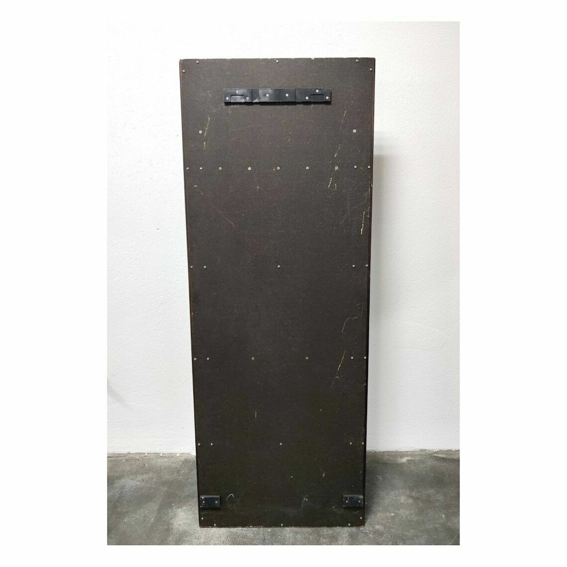 photo furniture Antique Wall Mounted Coat Rack // Art Deco Coat Rack In Wood, Brass And Fabric With Klimt Esque Motifs // Made In Austria In 1920s