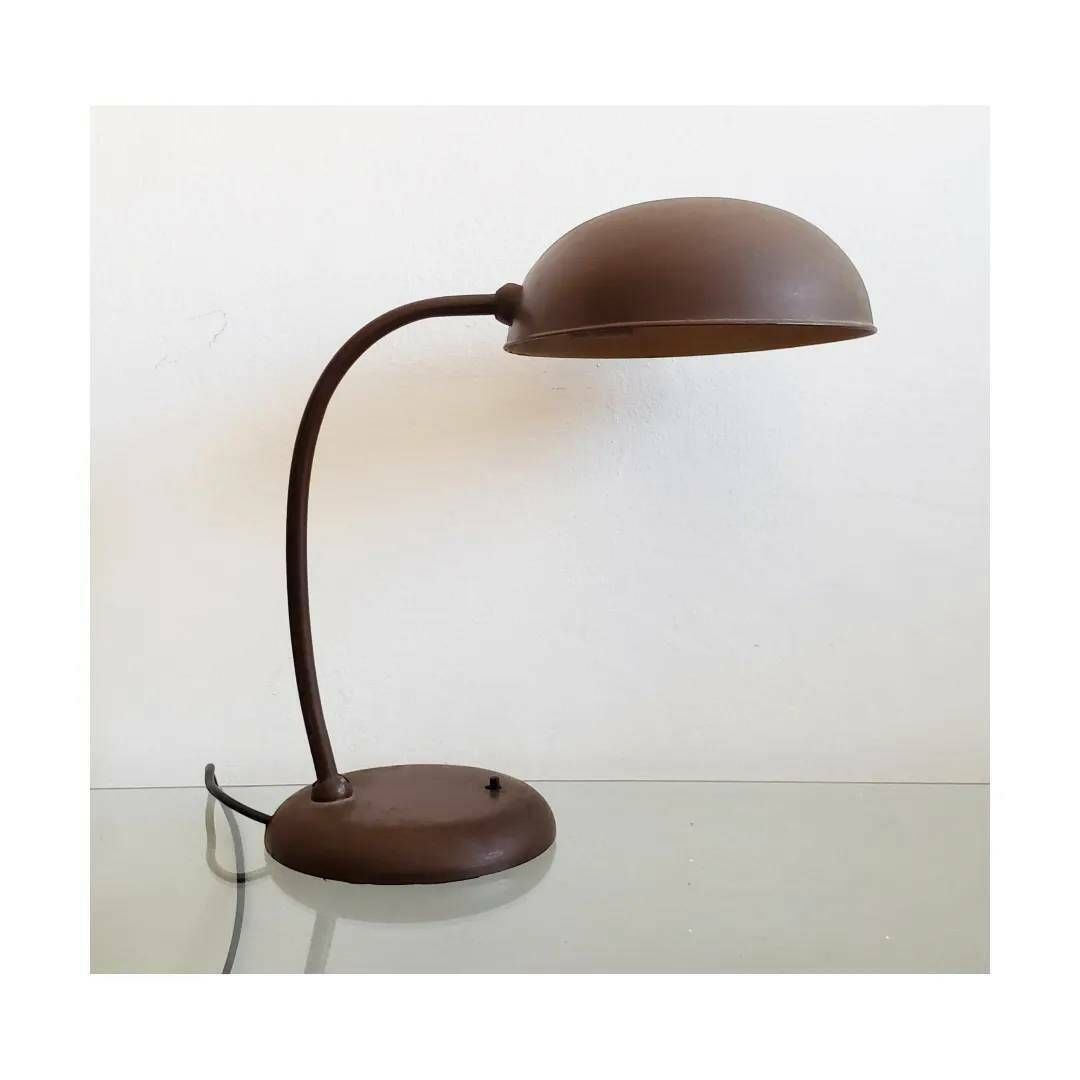 Rare Bauhaus Desk Lamp By Gecos // Vintahe Semi Adjustable Desk Lamp // Bauhaus Design // Made In Germany In 1940s