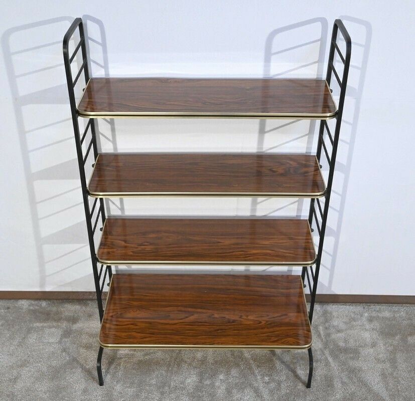 Pair Of Metal And Laminate Shelves – 1950 photo 2008.5