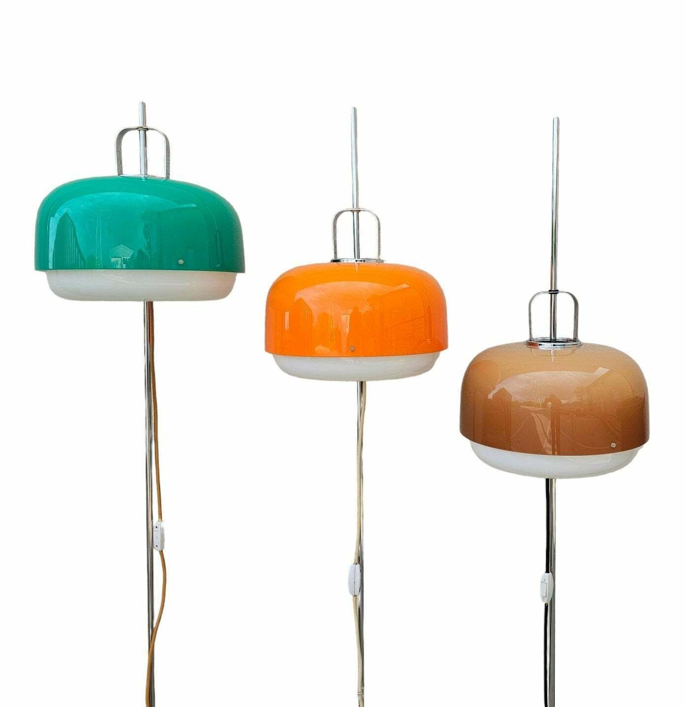 photo for sale Extremely Rare Guzzini Floor Lamp Model Medusa // Luigi Massoni For Guzzini Floor Lamp // Guzzini Medusa Lamp // Made In Yugoslavia