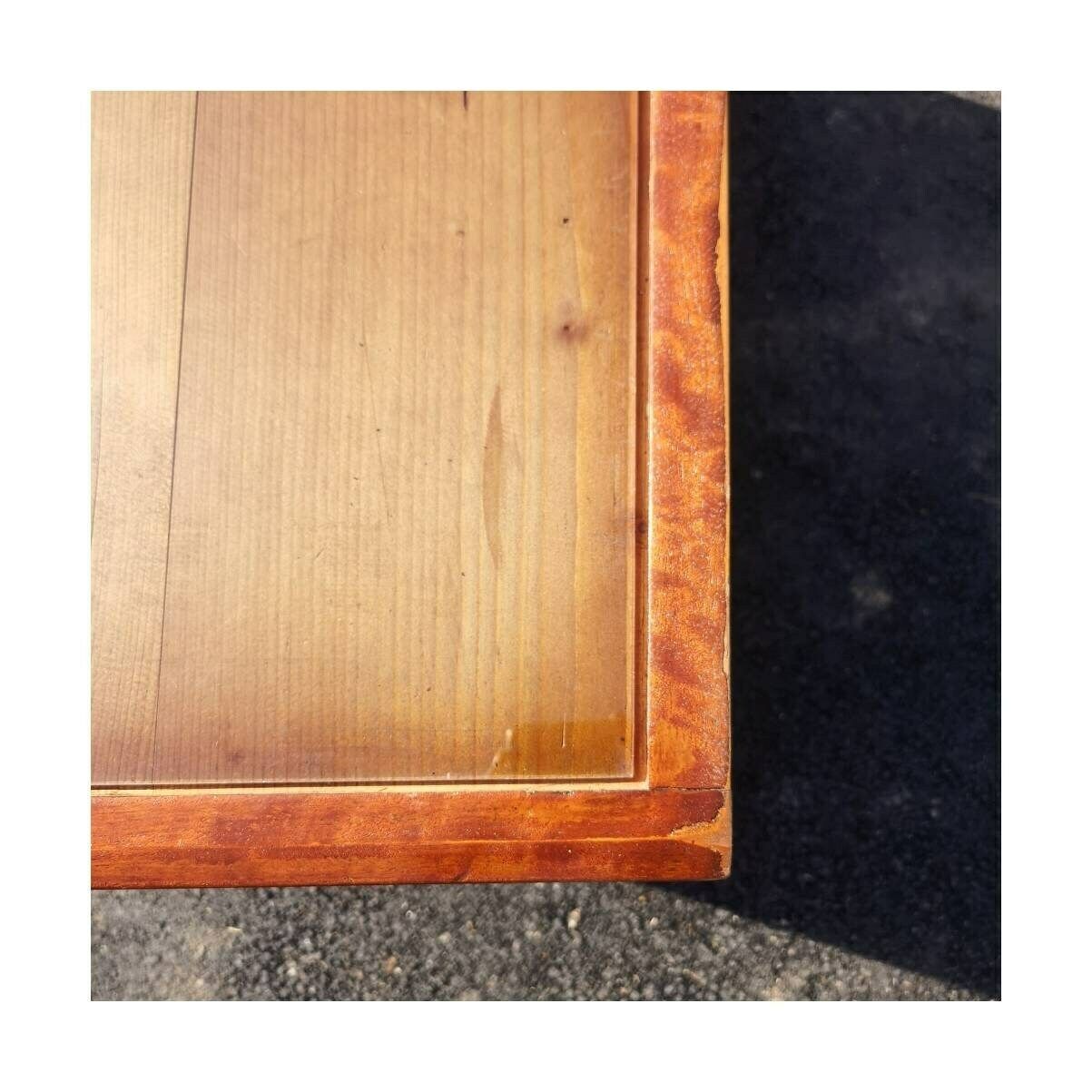 A Pair Of Early 20th Century  Antique Bed Nightstands // Vintage Bedside Tables // Made In France photo vintage