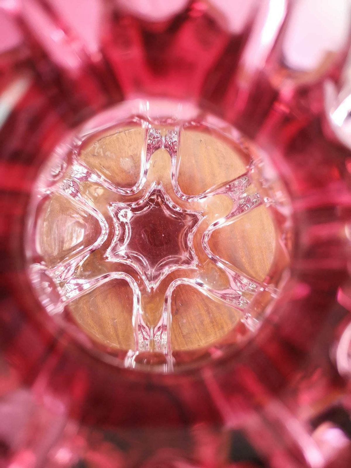Crenberry Vase By Josef Hospodka // Large, Handmade, Vintage Murano Vase Shaped As A Rosebud // Made In Czechoslovakia photo 265.0