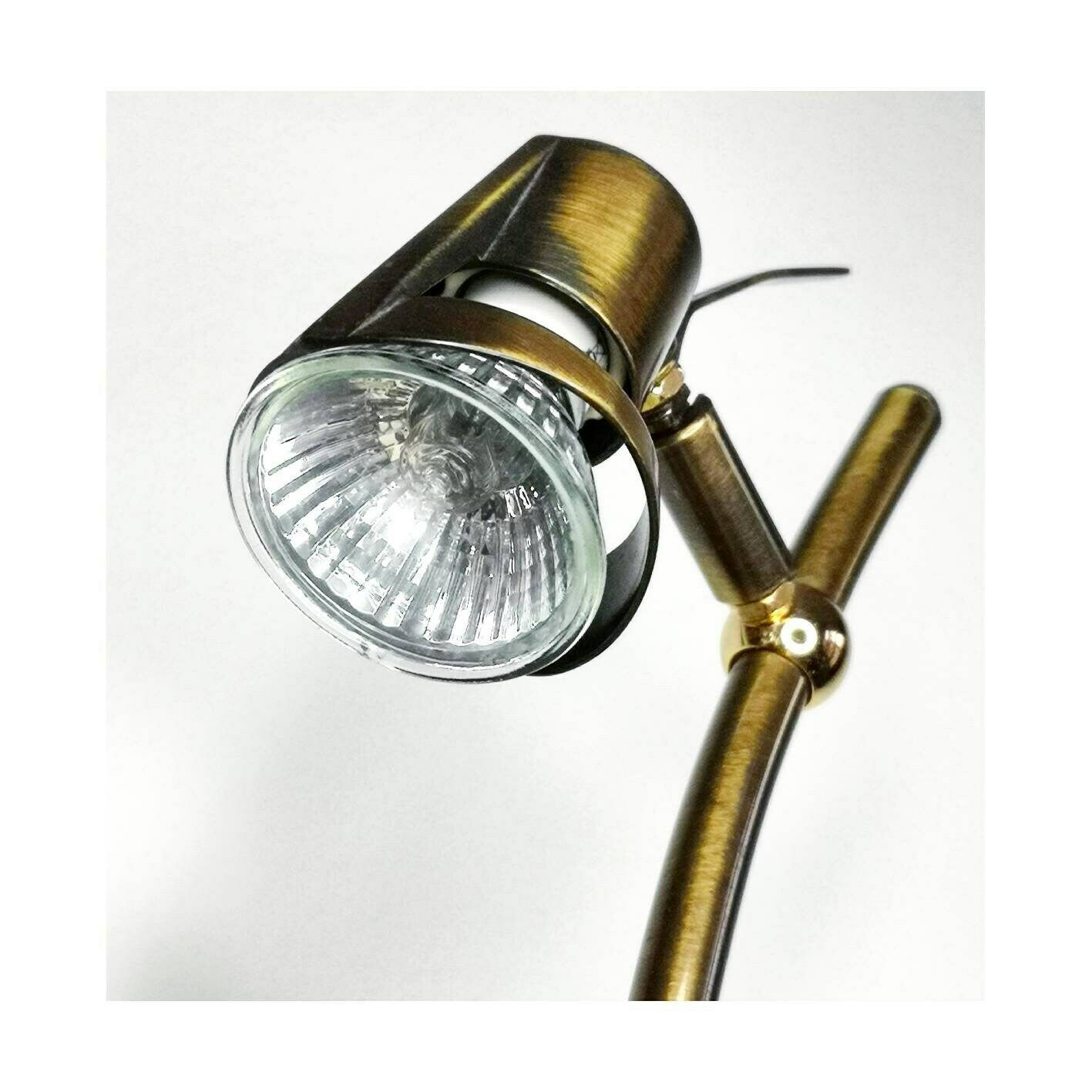 1960s Mid Century Modern Brass Desk Lamp // Vintage Office Lamp // Whole Brass Lamp // Made In Italy