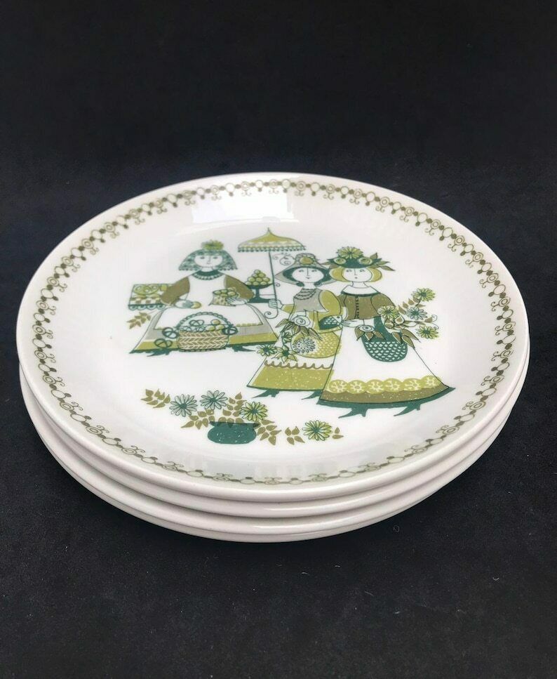 Figgjo Flint 4 Borden Market Turi Scandinavisch Design Brood En Boter