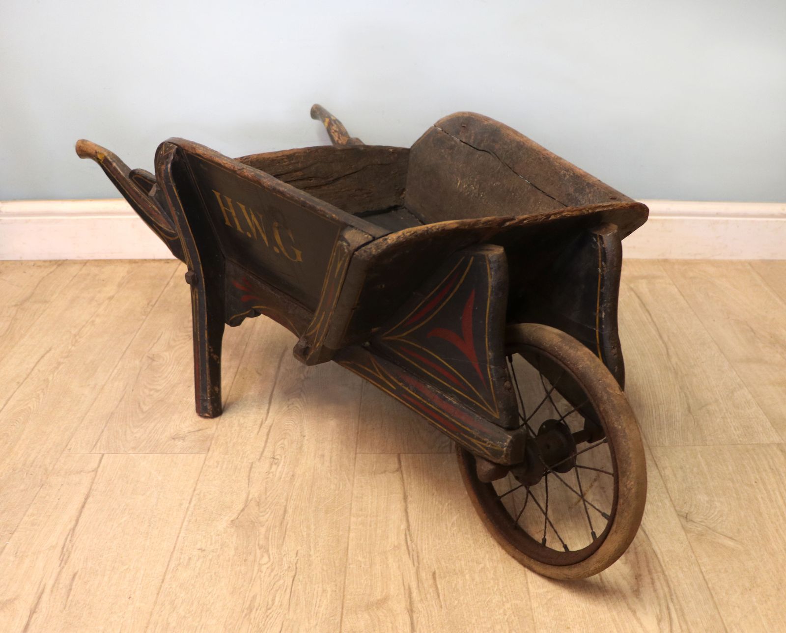 A Wonderful Antique Child’s Wheelbarrow!