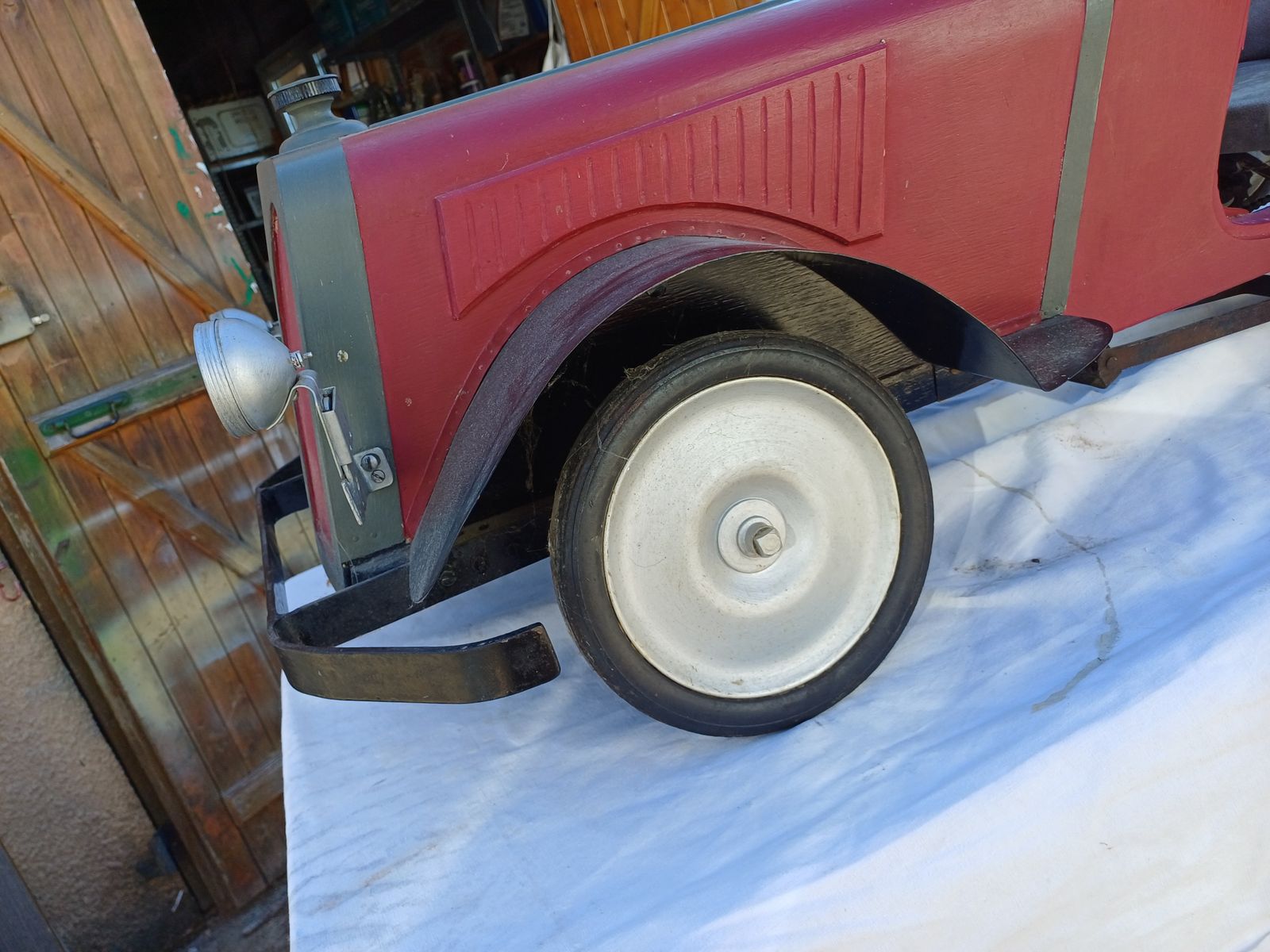 photo for sale Old Toy Pedal Car Fiat 1930, 1930s