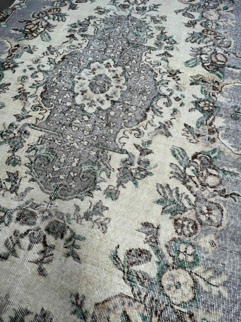 Beige Brown Vintage Yuruk Rug 265 X 170 Cm, 1960's photo for sale