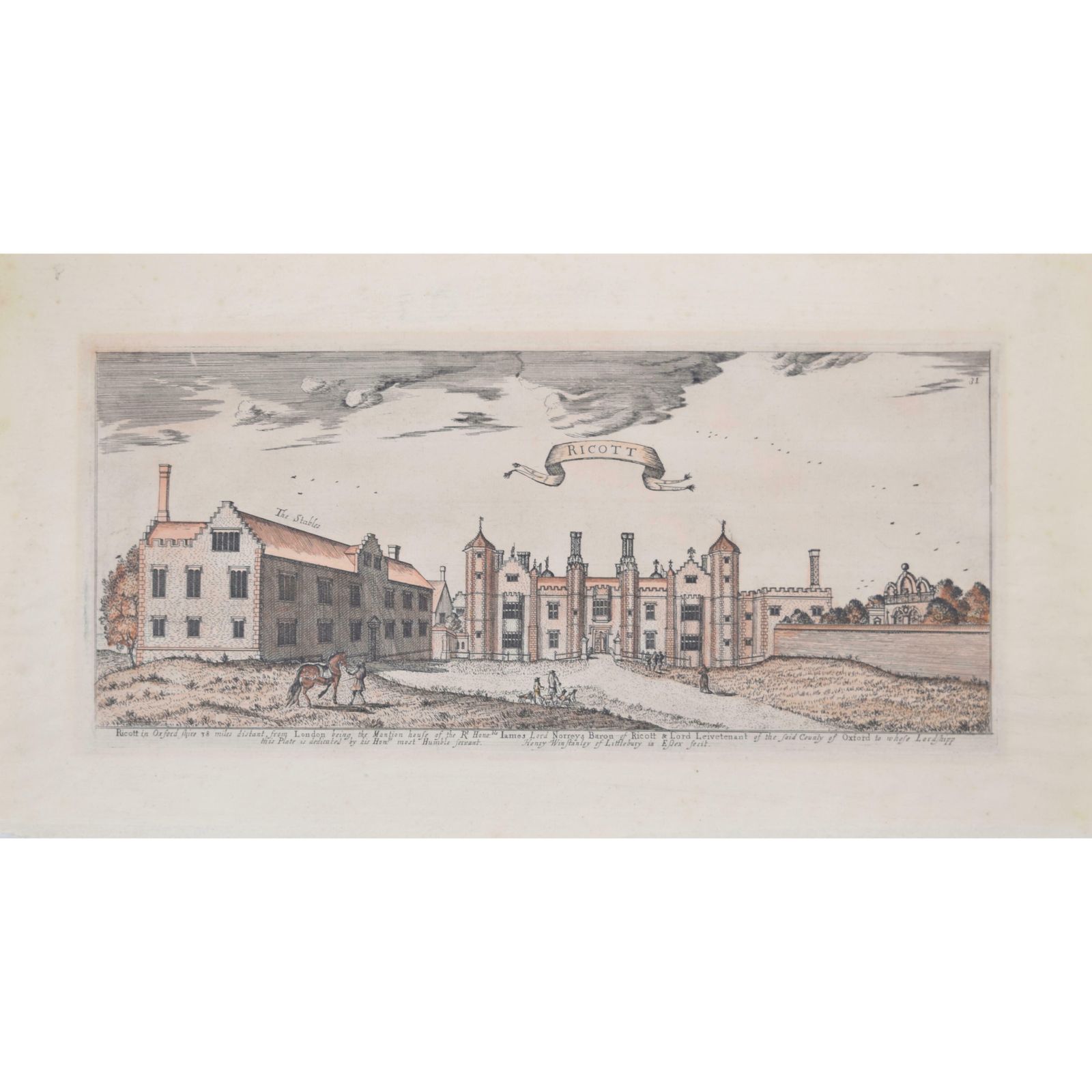 Henry Winstanley (1644 – 1703) Rycote House, Oxfordshire