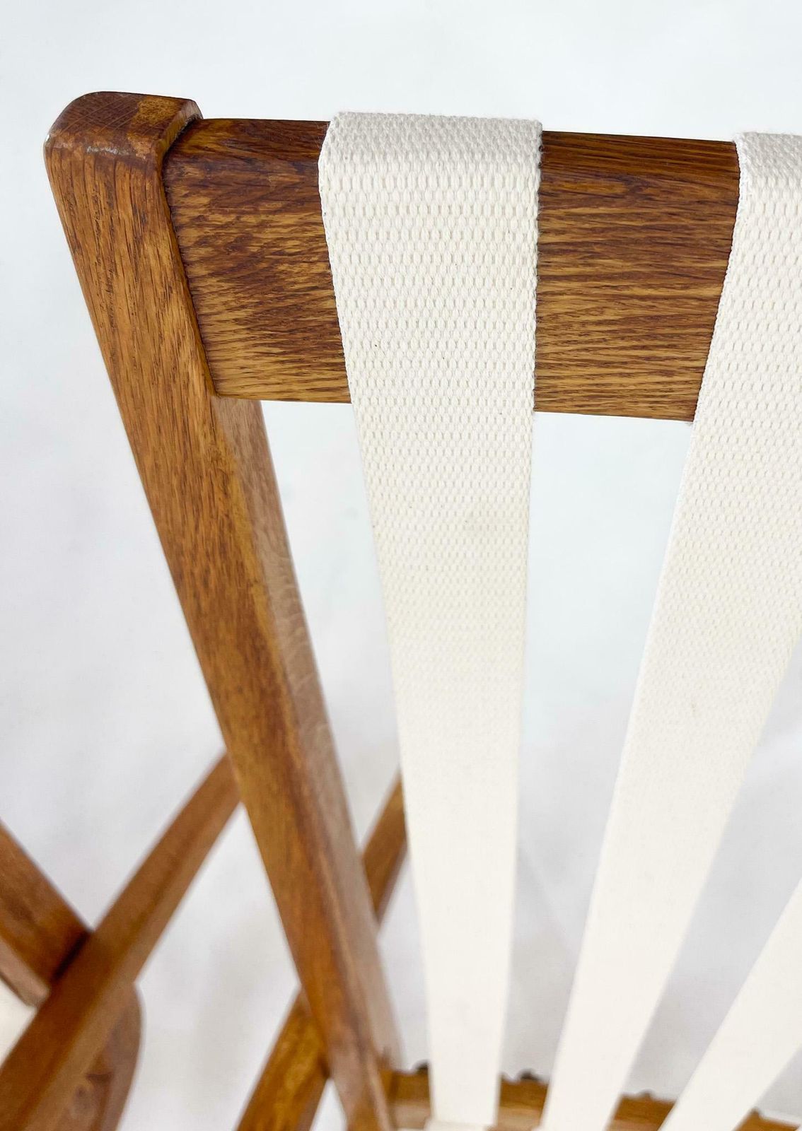 photo vinterior Pair Of 1970s Jan Vaněk Oak Armchairs, Czechoslovakia