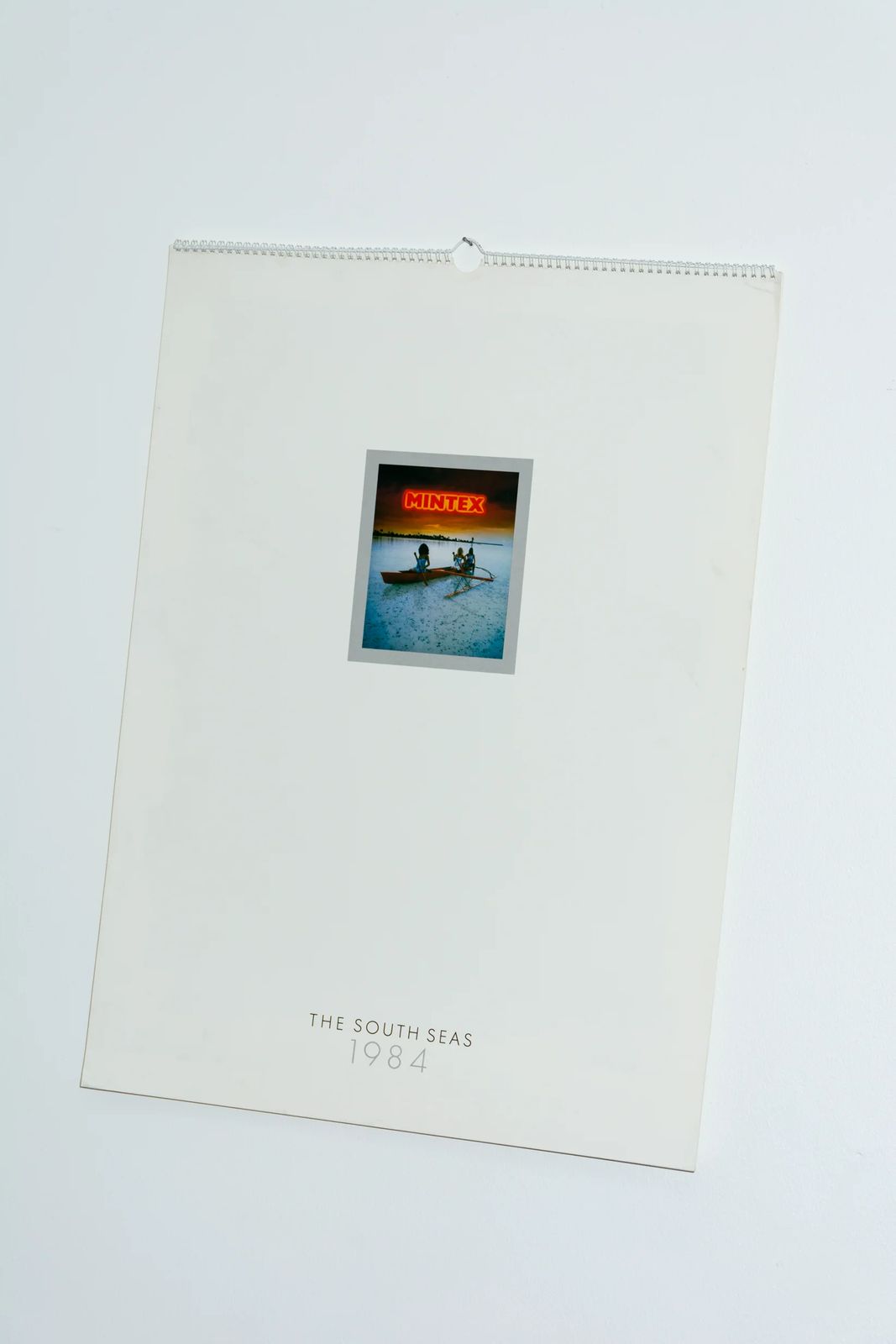 Mintex Calendar | Rare 1984, 1980s photo furniture