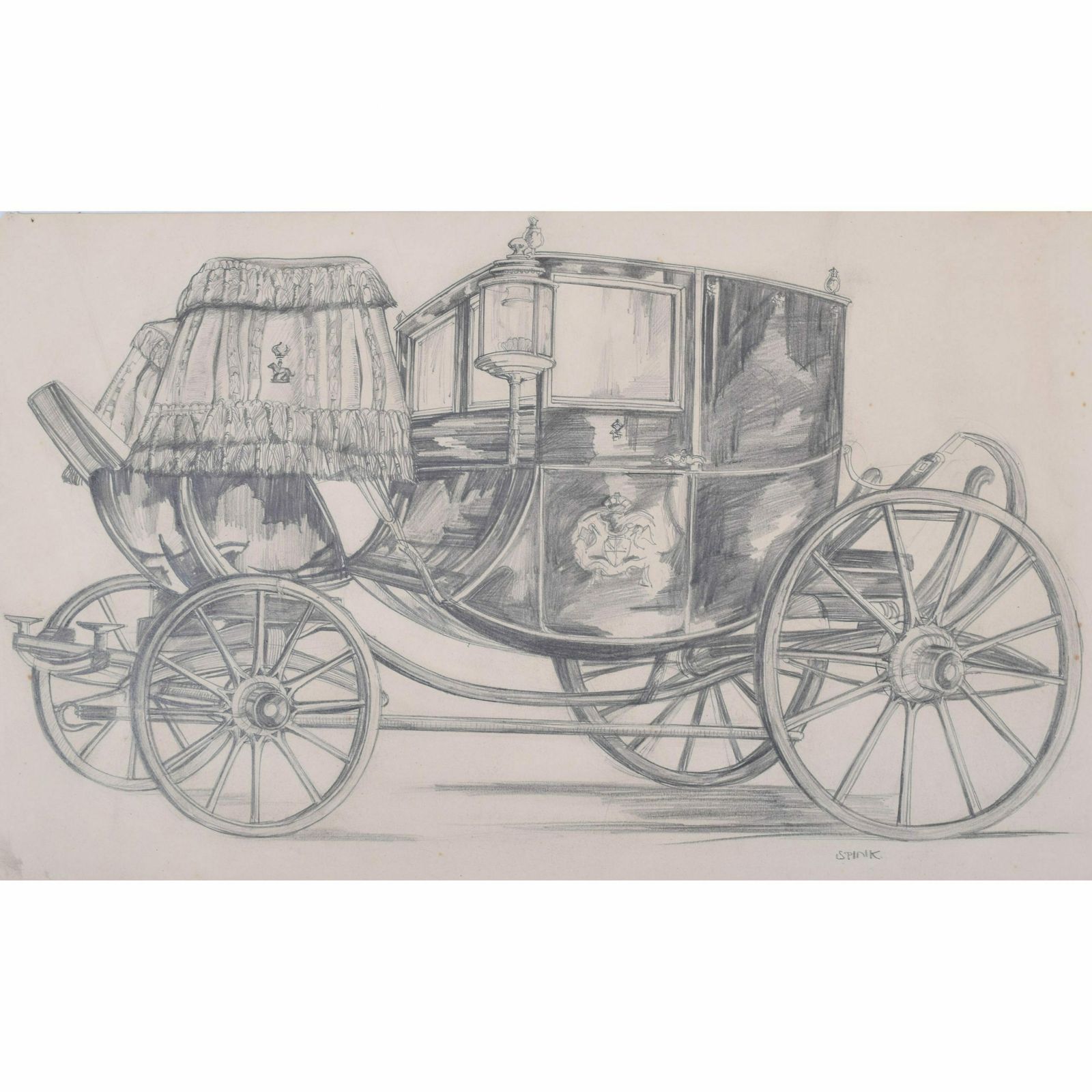 Gerald Mac Spink (Flourished 1920 – 1940) Stagecoach