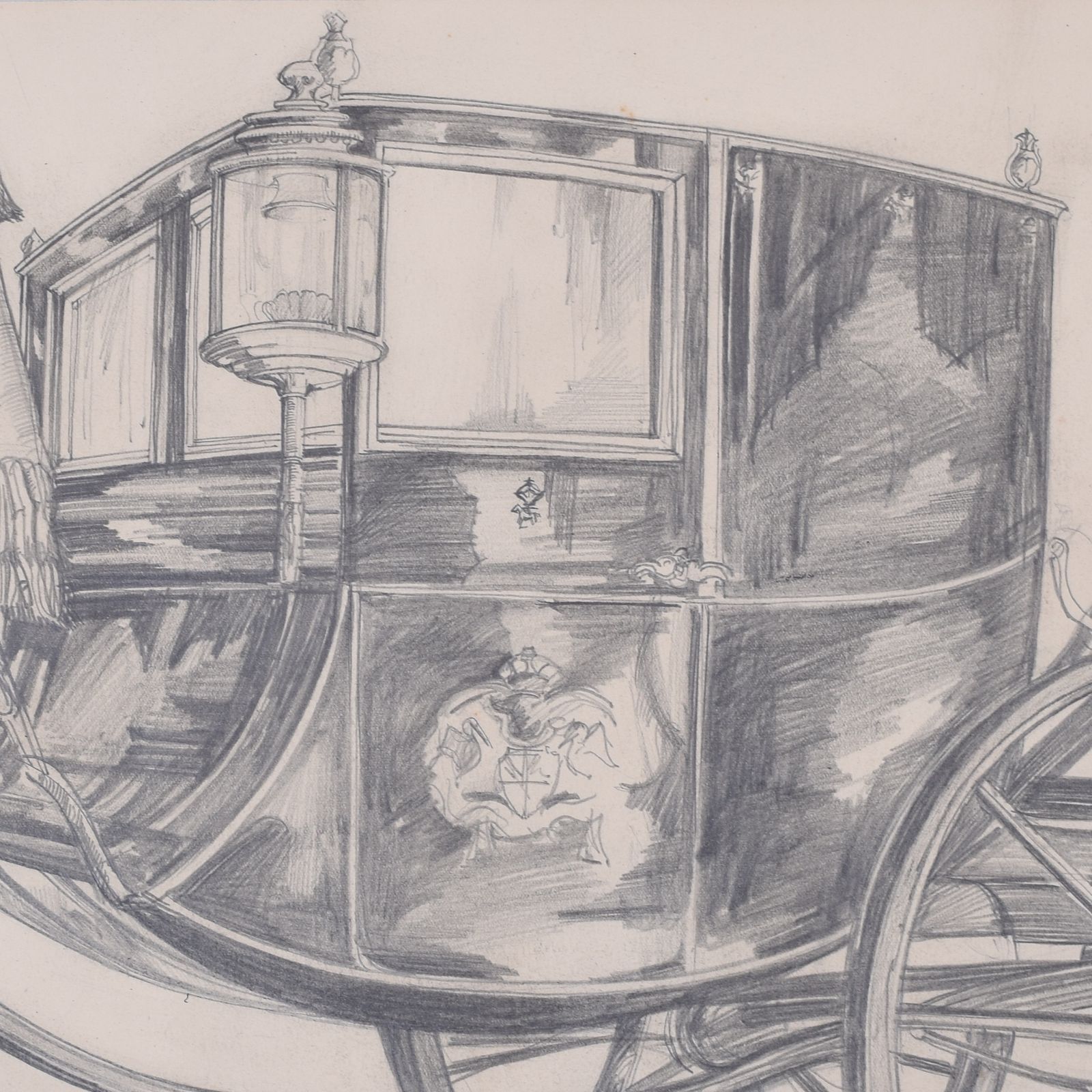 Gerald Mac Spink (Flourished 1920 – 1940) Stagecoach photo Art