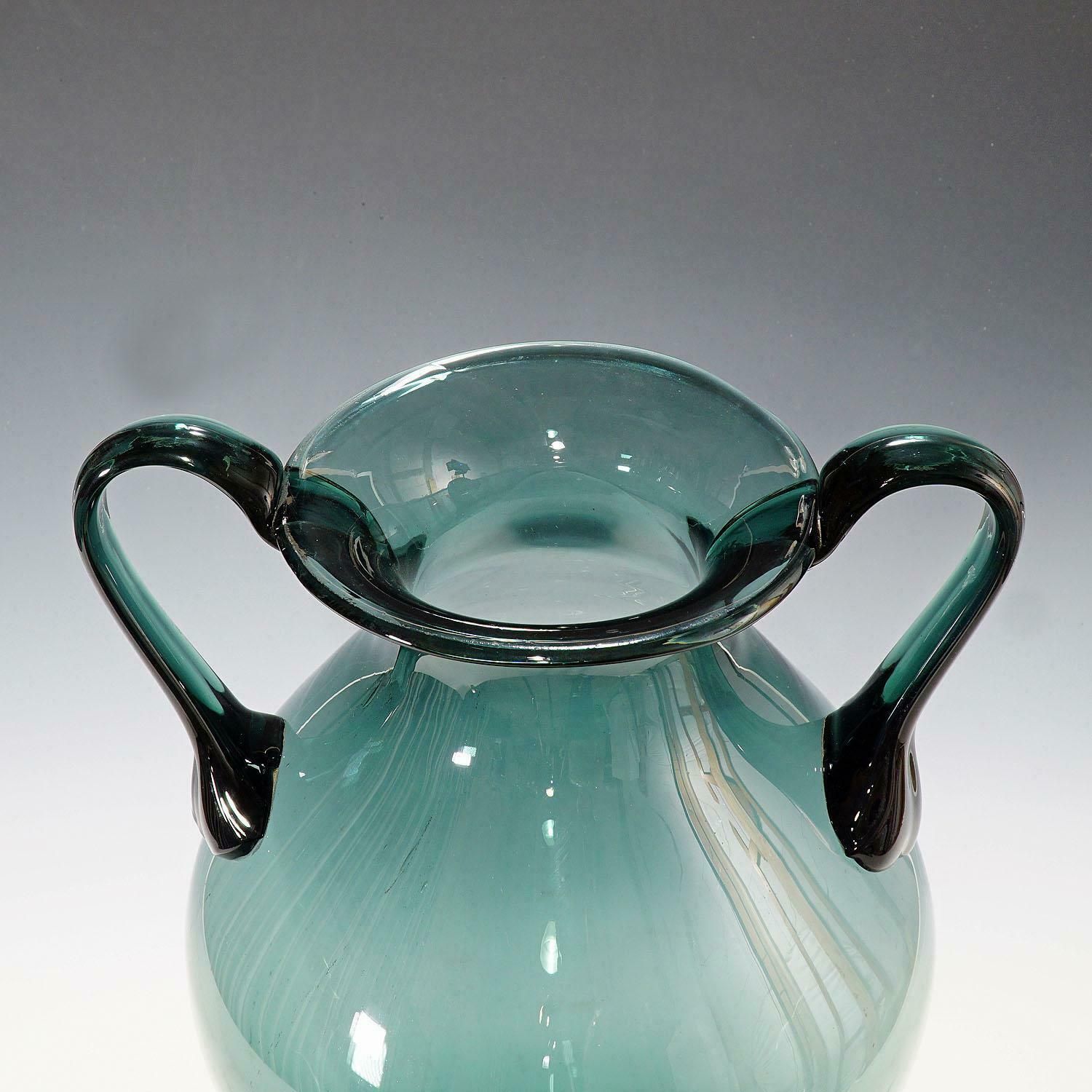 Exceptional Large Bauhaus Floor Vase By Wilhelm Wagenfeld For Wmf Ca. 1950 photo vintage