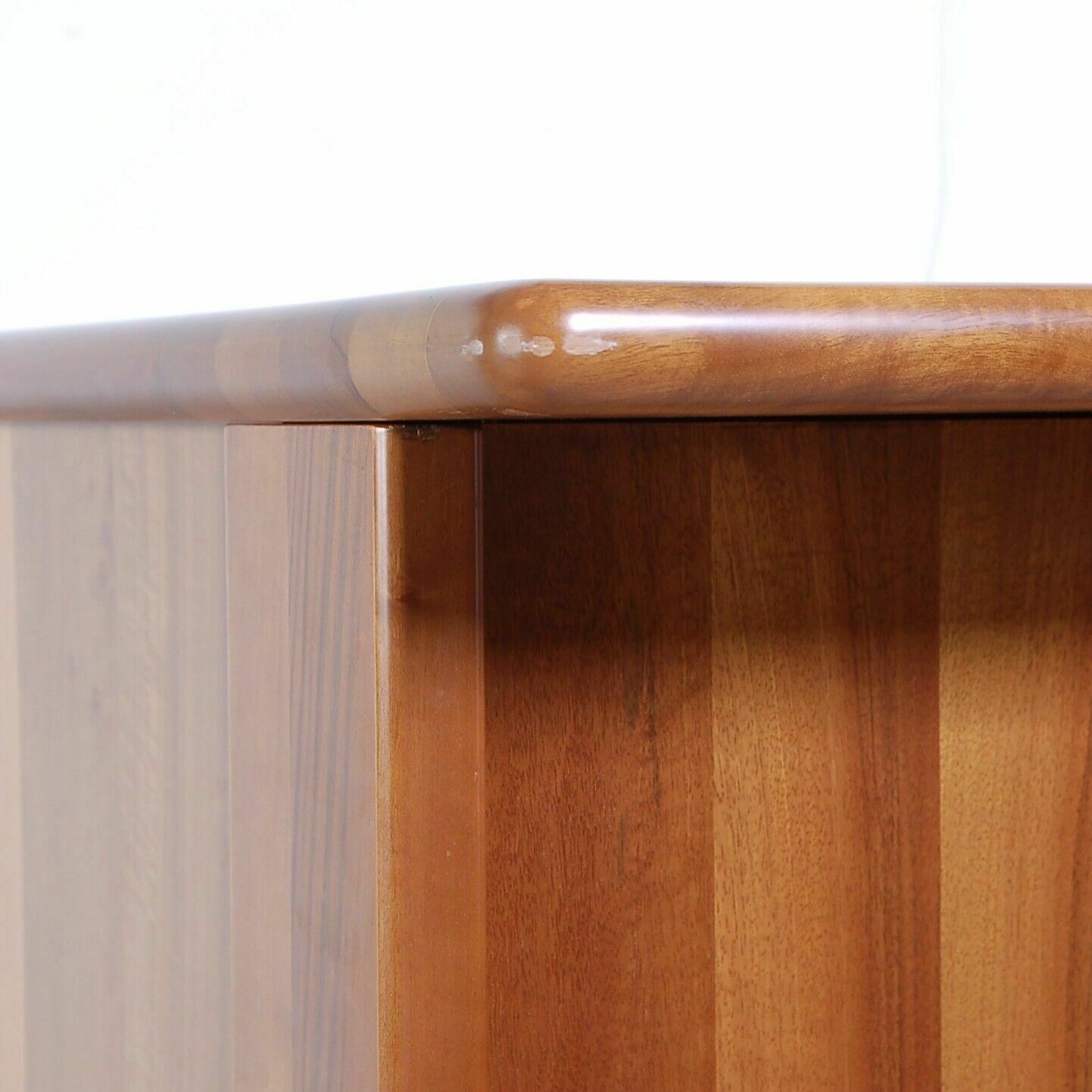 2596.0 Sapporo Display Cabinet With Three Doors In Walnut, Design Mario Marenco For Mobilgirgi, 1970s photo