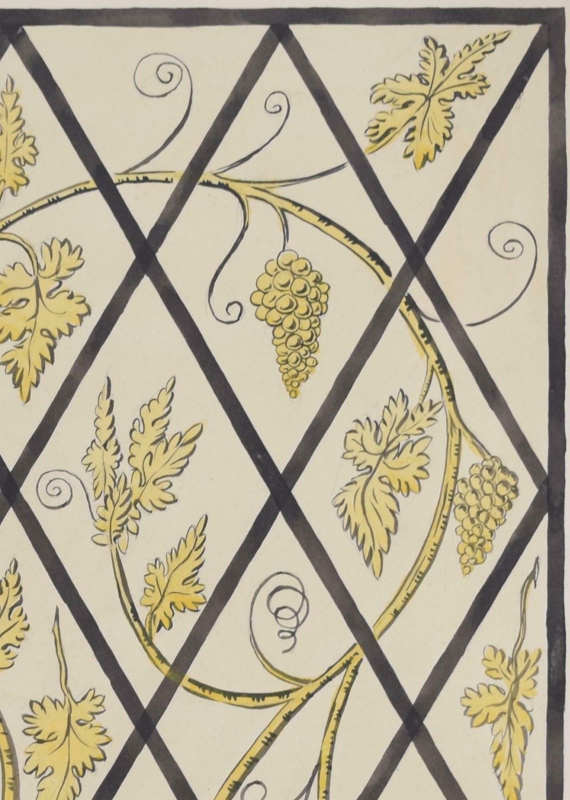 Arts And Crafts Stained Glass Window Design By S Clapham photo for sale