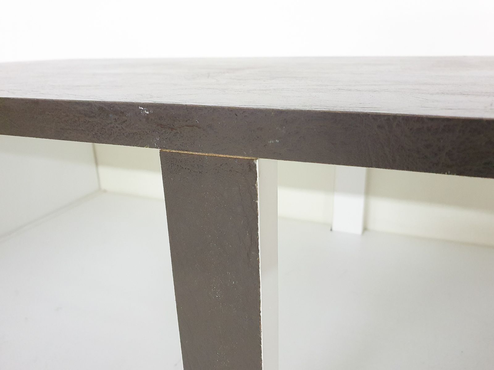 Furniture Pierre Guariche For Meurop Credenza In Vinyl, France 1960's photo