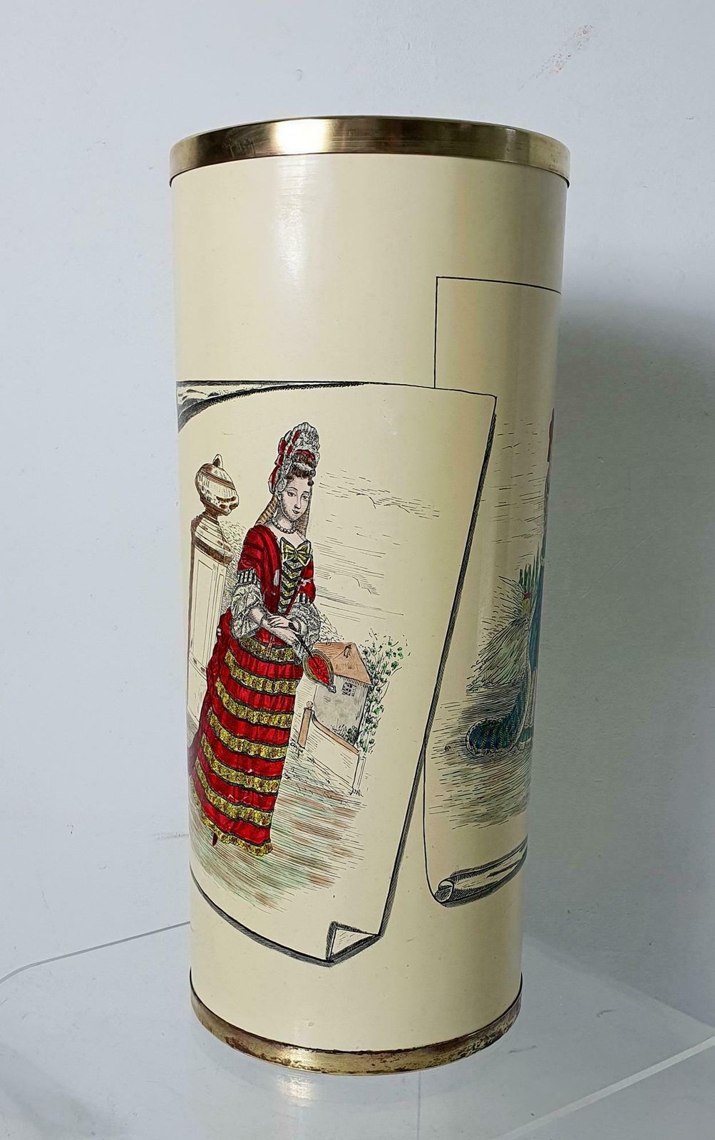 photo buy Mid Century Umbrella Stand By Bucciarelli/Fornasetti Milano Italy