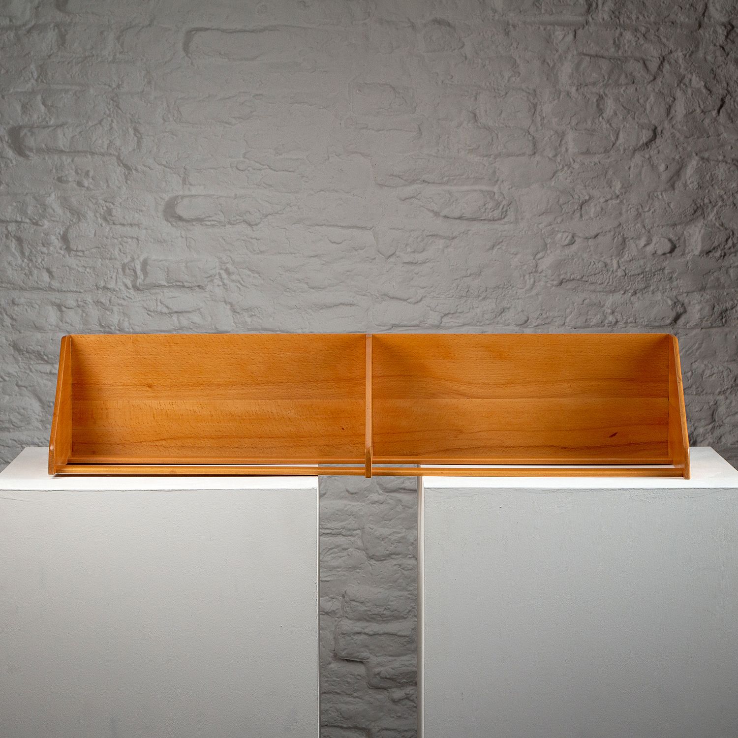 B5 Book Shelf In Beech By Børge Mogensen For Fdb, Denmark, 1950s photo vintage