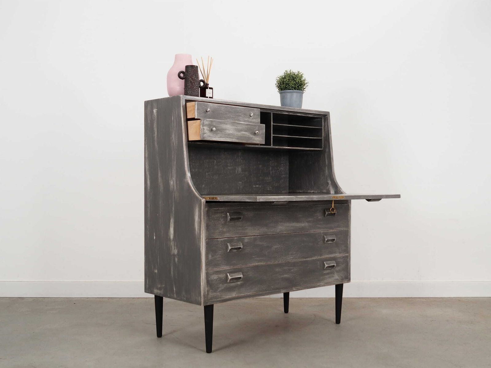 Secretaire In Es, Deens Design, Ca. Jaren 1960, Ontwerper: Børge Mogensen, Fabrikant: Søborg Møbler photo buy