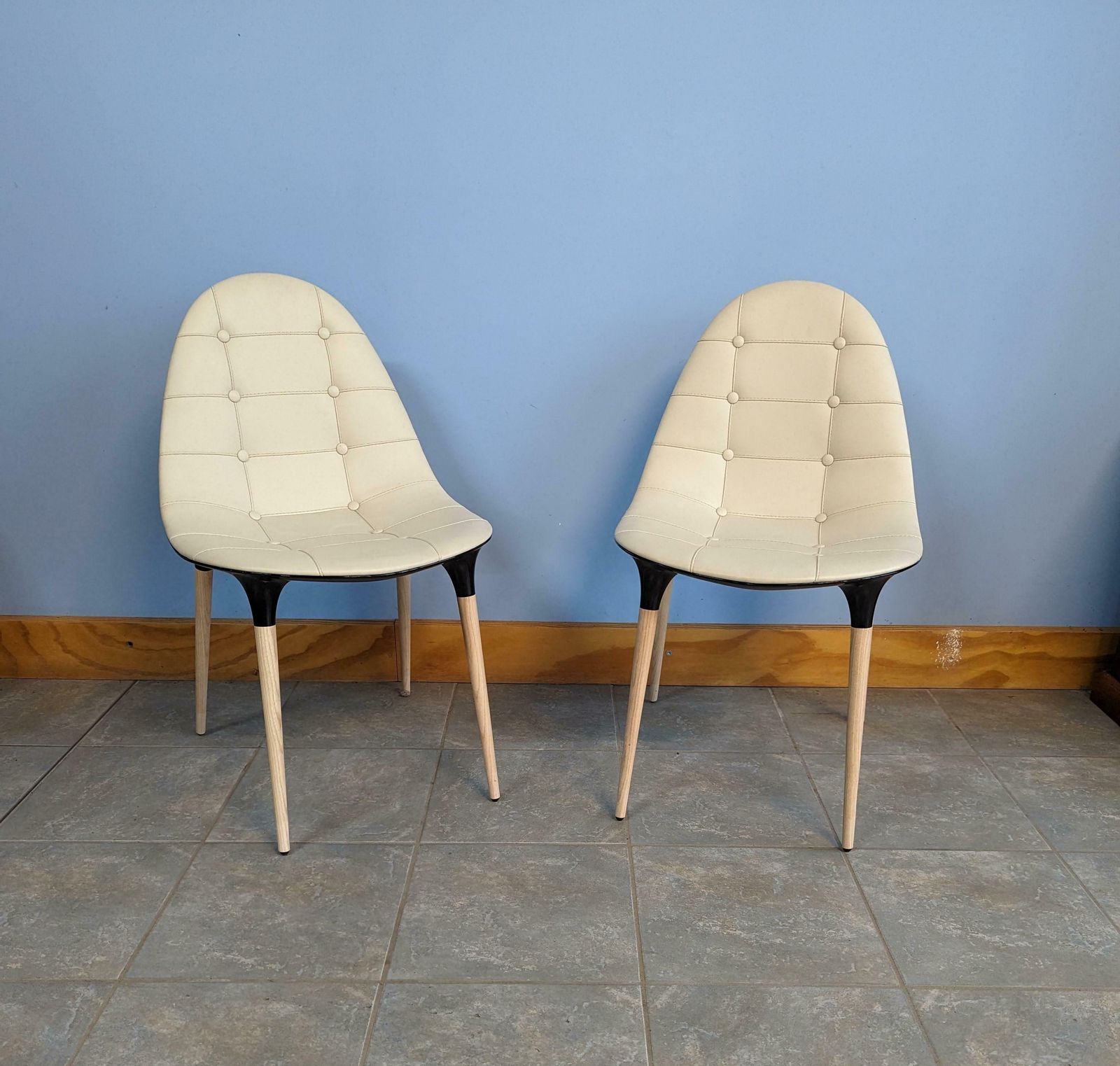 Set Of Two "Caprice" Chairs Designed By Philippe Stark Produced By Cassina 2010 photo furniture