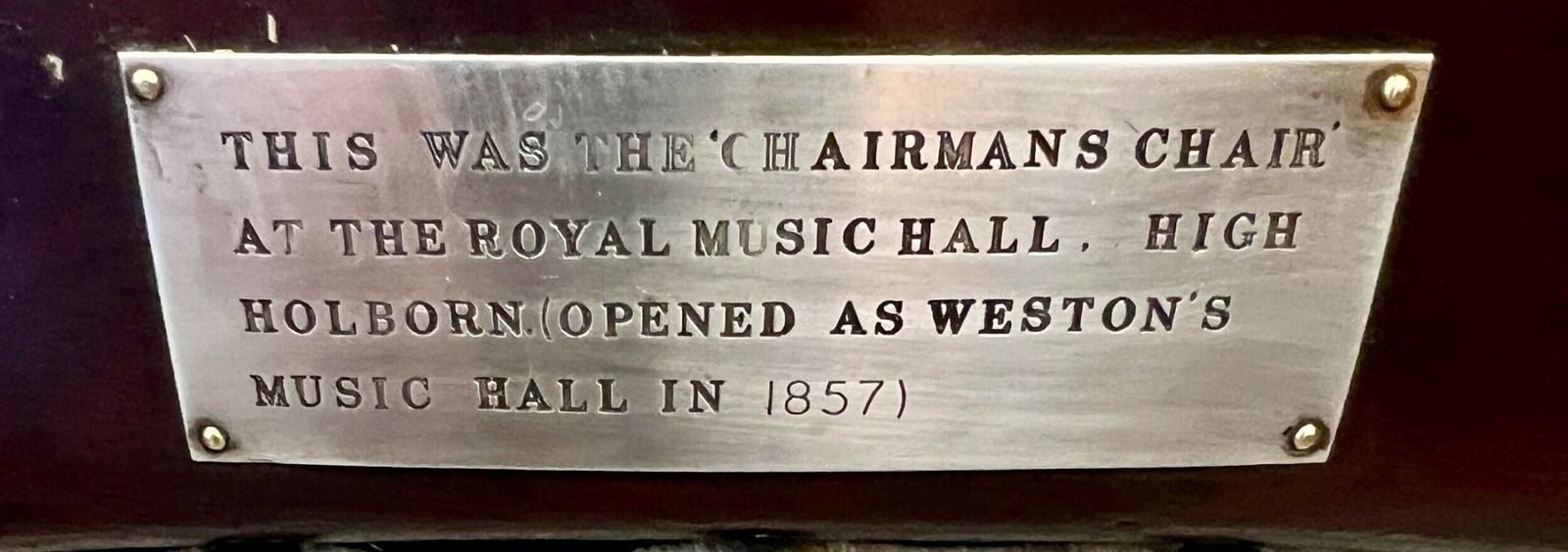 Victorian Royal Music Hall Chairman's Elbow Chair photo Furniture