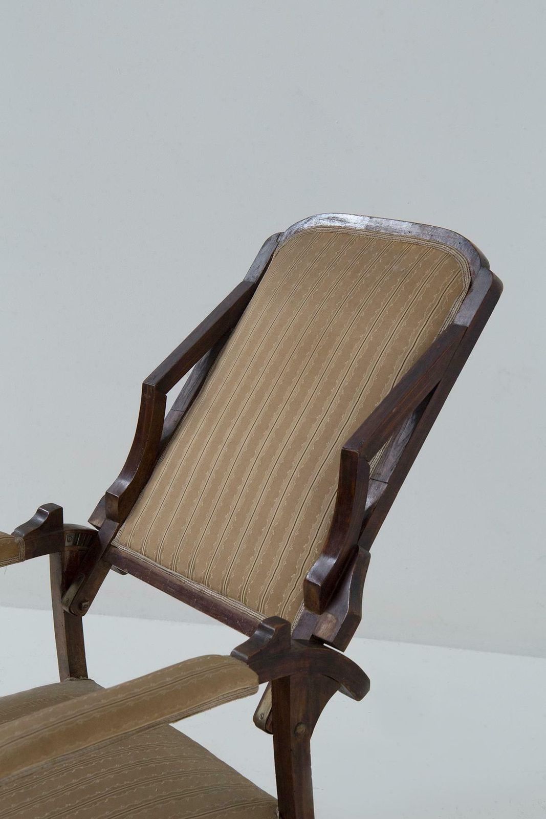 photo furniture Italian Art Nouveau Period Armchair In Original Fabric