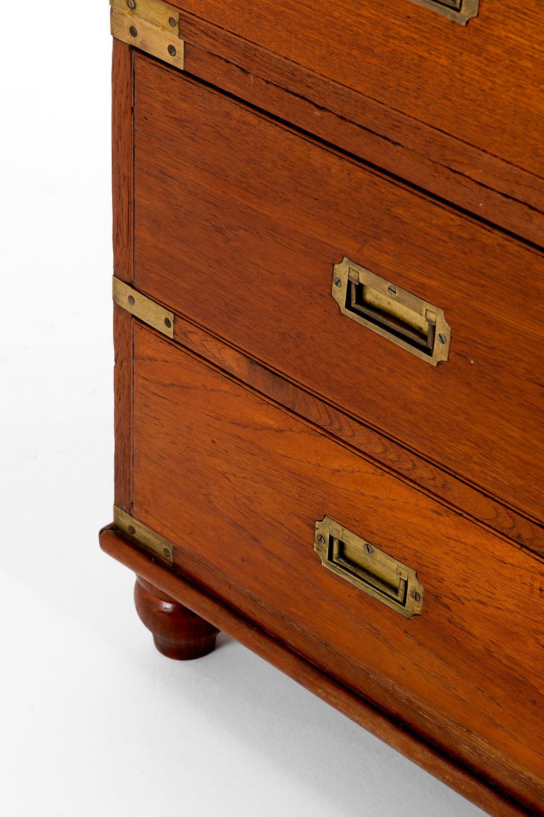 19th Century Teak Campaign Chest photo buy