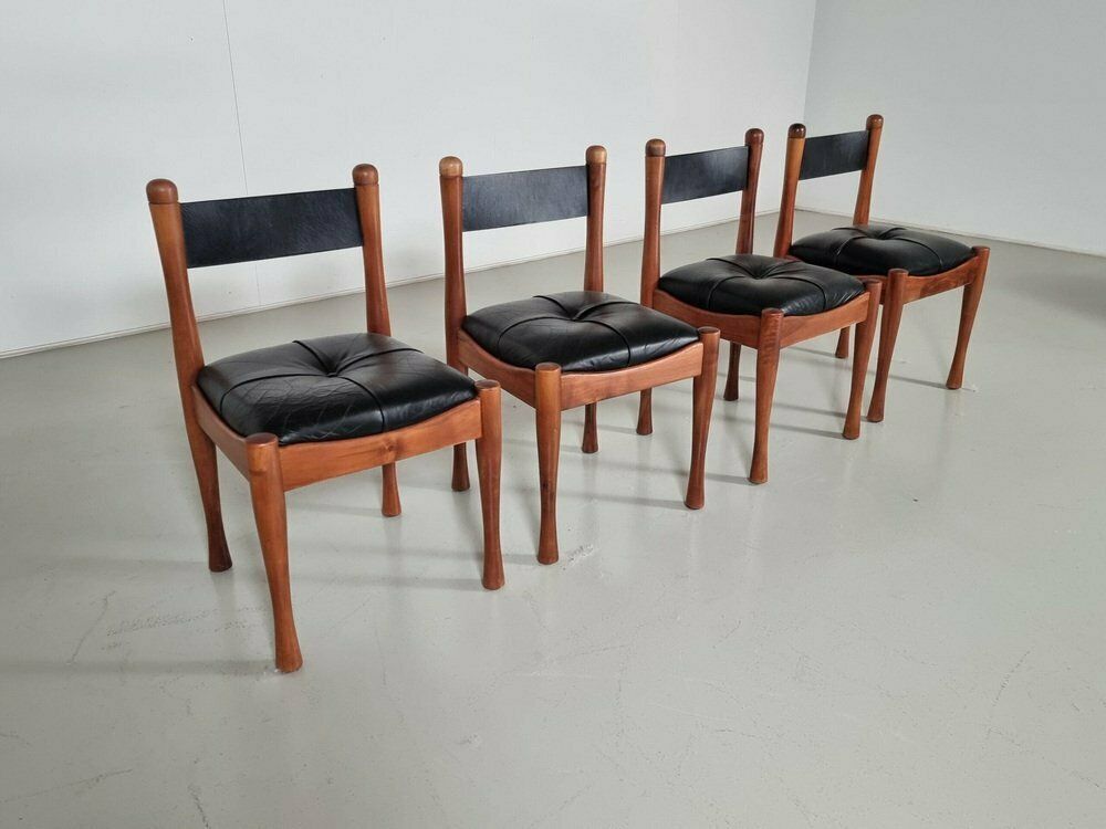 Dining Chairs By Silvio Coppola For Bernini, 1960s, Set Of 4 photo for sale
