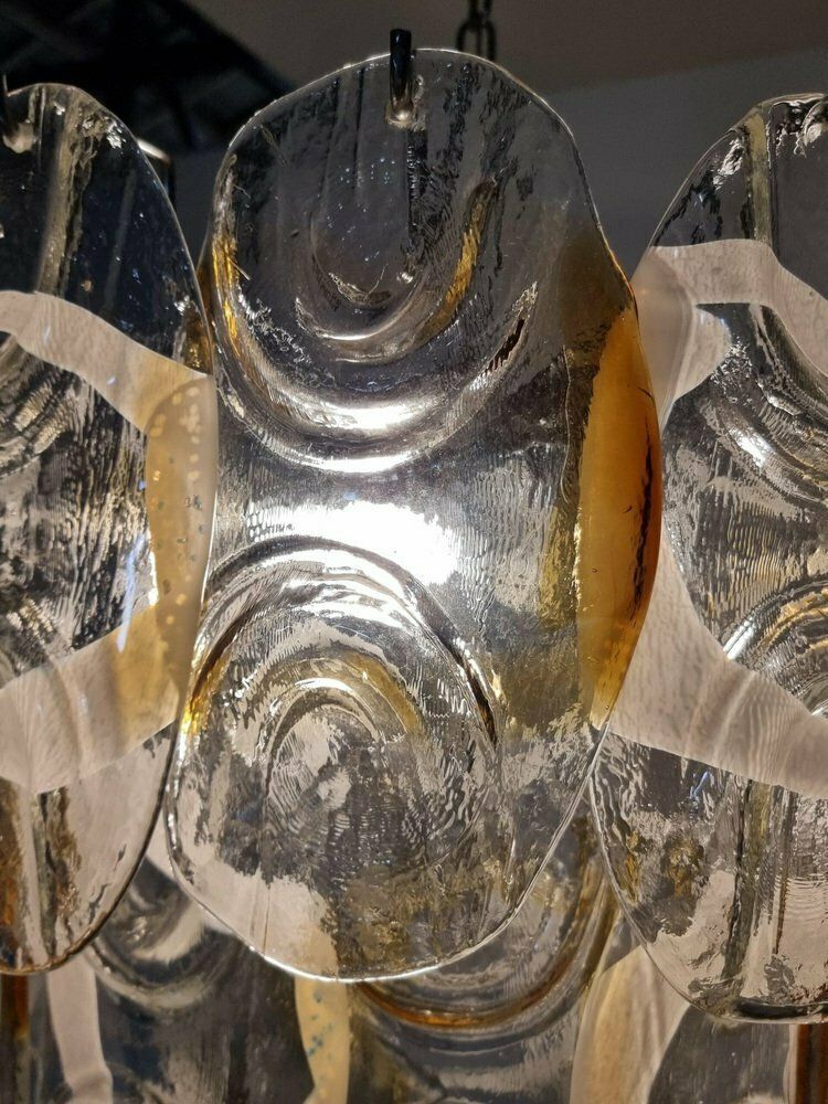 Murano Glass Rondini Chandelier From Mazegga, Italy, 1970s photo for sale
