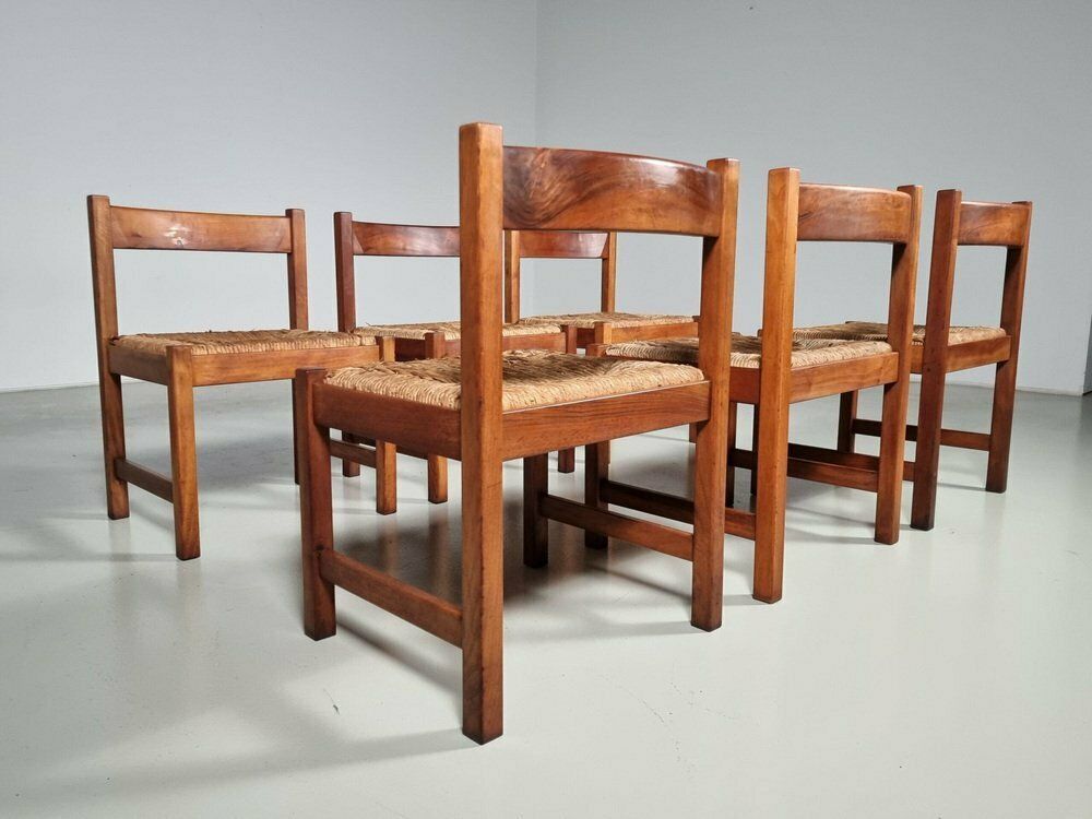 Torbecchia Chairs By Giovanni Michelucci For Poltronova, 1960s, Set Of 6 photo 7284.0
